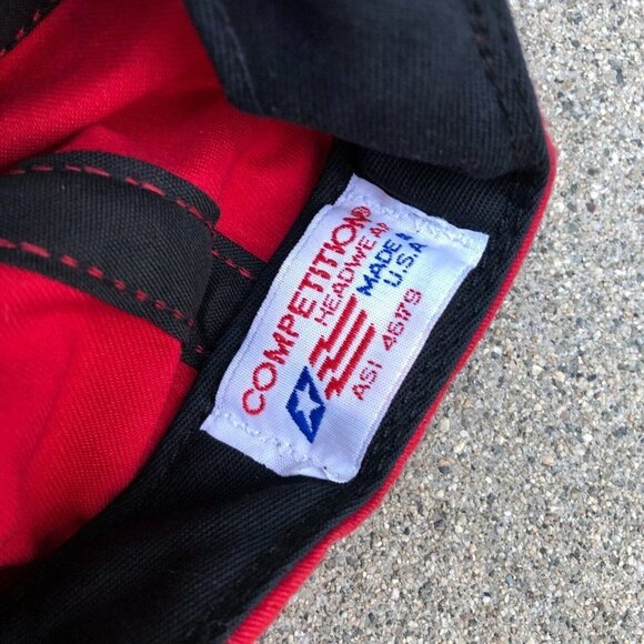 Vintage COMPETITION WHEEL OF FORTUNE Snapback Hat Men's Red Cap USA - Picture 6 of 7